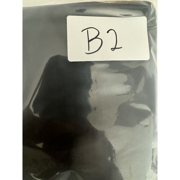 Anthropologie Avec Les Filles High-Waisted Faux Leather Slit Leggings Size S - Picture 14 of 14